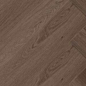 Brown Oak Herringbone
